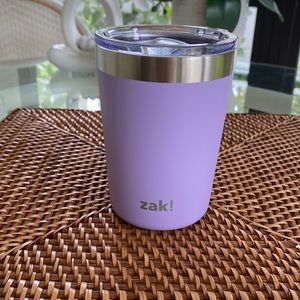 ZAK! 12 oz Double Wall Stainless Steel Fremont Tumbler NWOT